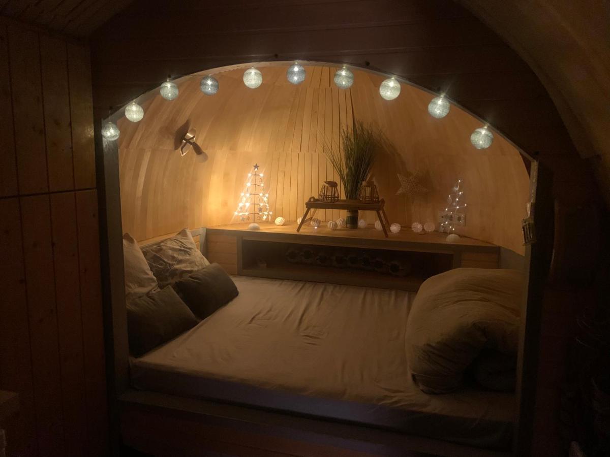 En Bois Avec Bain Nordique Et Sauna Holiday home Marigny (Jura)