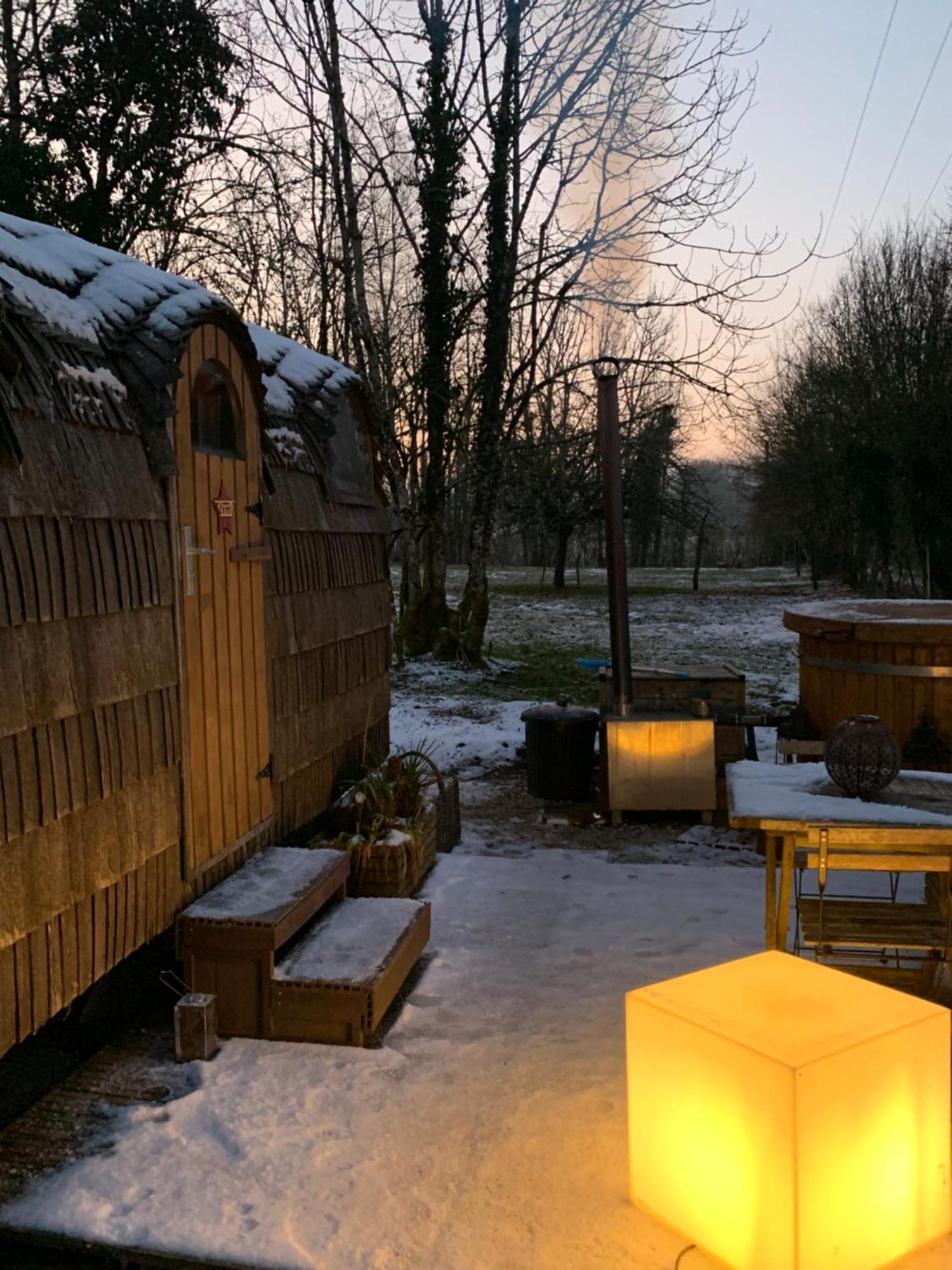 Holiday home En Bois Avec Bain Nordique Et Sauna Marigny (Jura)
